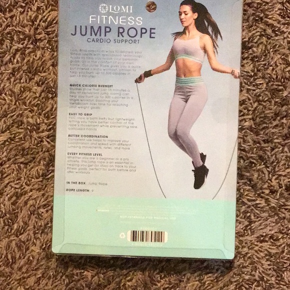 LOMI FITNESS JUMP ROPE 9FT - Picture 2 of 2